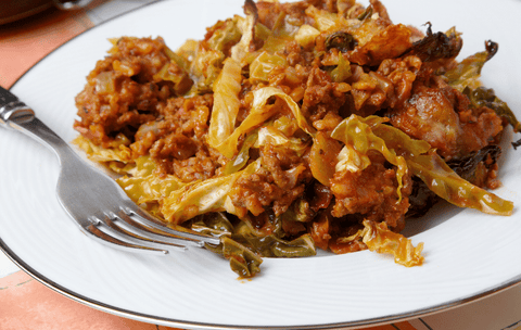 Quick & Easy Unstuffed Cabbage Rolls